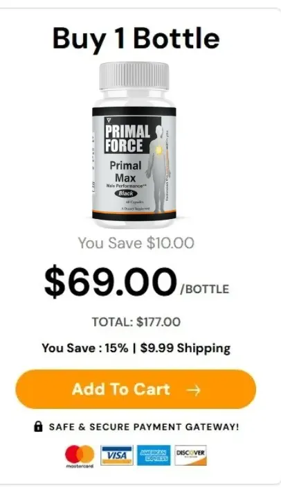 Primal Force - 2 Bottle